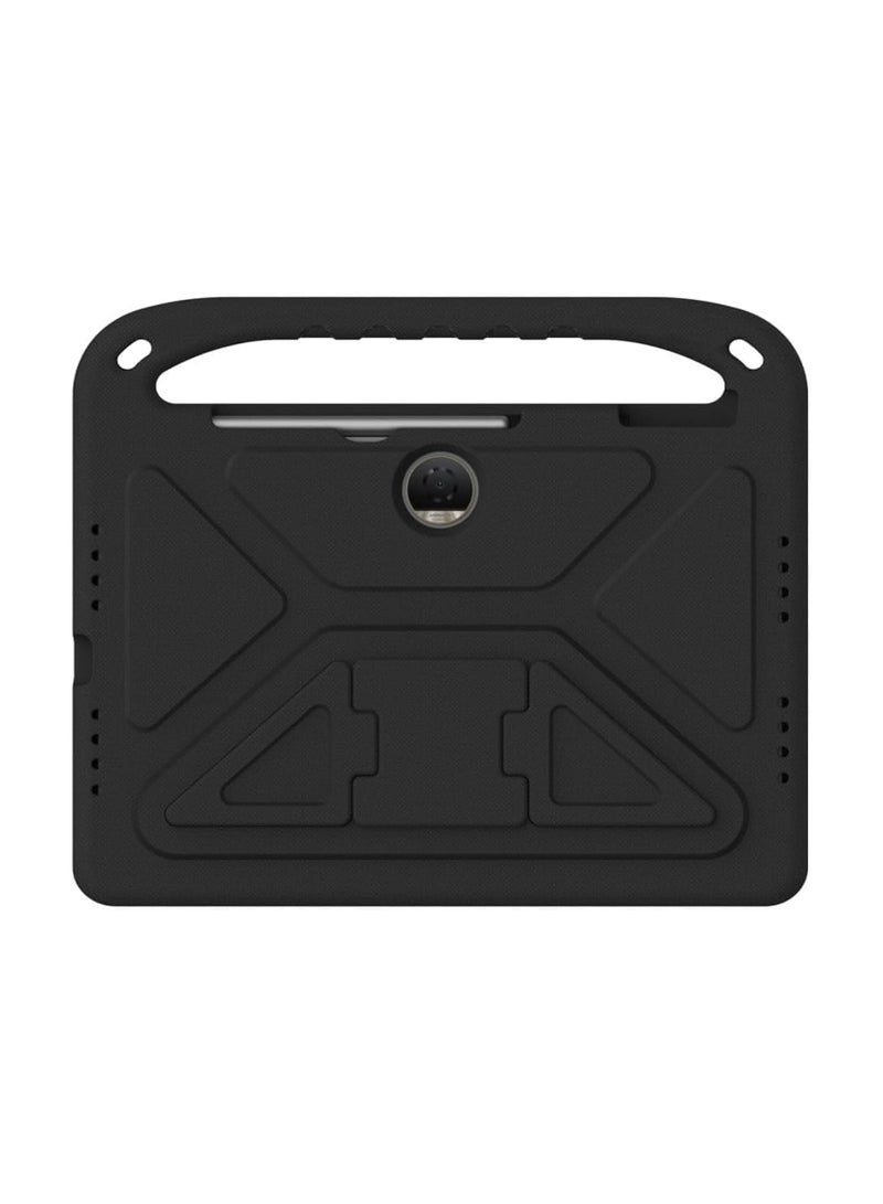 Kids Case Compatible with Honor Pad 9 12.1'' 2024, Light Weight Shock Proof Handle Stand Kids Friendly Protective Cover Case For Honor Pad 9 (Black) - Image 2